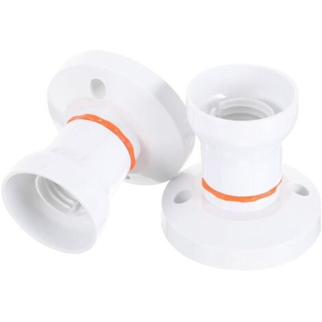 B22 to E27 Socket Adapter, Heavy Duty High Power Light Socket, Vintage Ceiling Light Holder, Easy Installation for Basement, Closet and Workshop