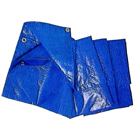 bA che de couverture avec oeillets aux yeux bleus housse lavable 2x3 m