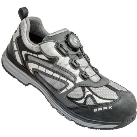 Baak Sicherheitshalbschuh Captain Jogi 5080 S1P ESD SRC GDUV Gr.39 grau/schwarz