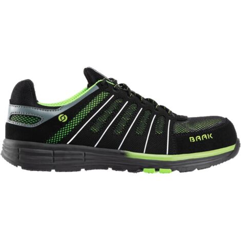 Baak Sicherheitshalbschuh Reeny 71522 S1P ESD SRC DGUV Gr.45 schwarz/grün