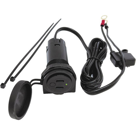 BAAS USB-Twin-Bordsteckdose 3,6A    12/24 V