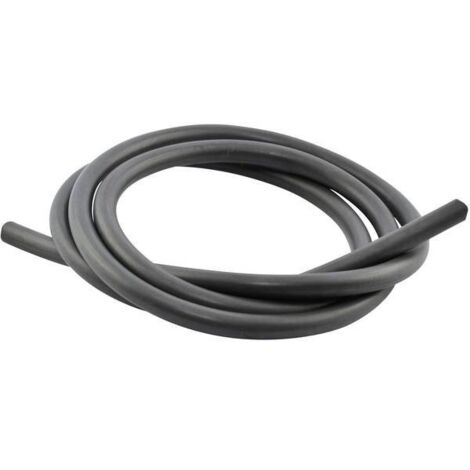 BAASÂ CAVO DI ACCENSIONE IN SILICONE, 7 MM, NERO, 1 M