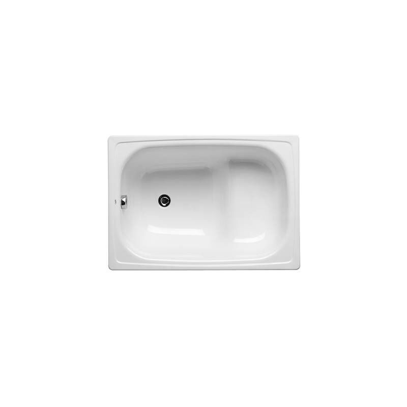 

Roca - Bañaseo de acero rectangular Contesa Blanco 1000x700x390mm