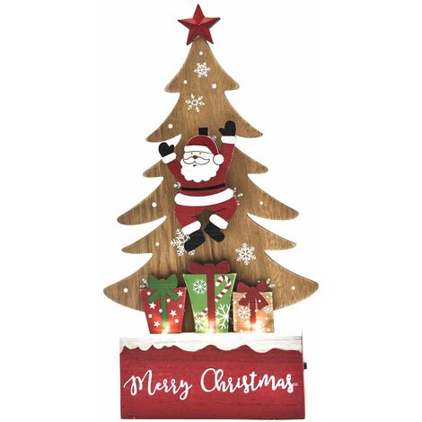 Babbo Natale canterino in movimento decorazione natalizia -Albero