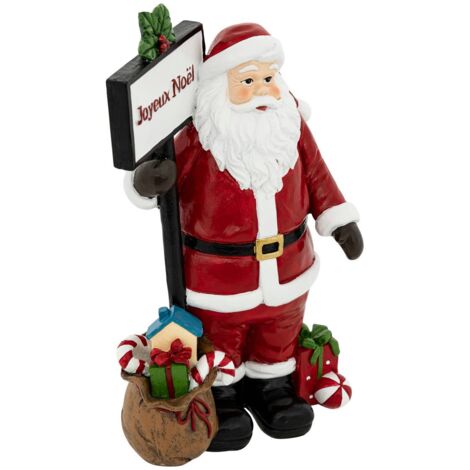 Babbo natale in resina h26.8 - Feeric lights & christmas