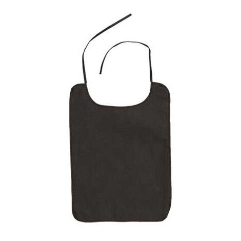 Babero para adultos no tejido VALENTO Ginger  Negro              32 x 42 cm