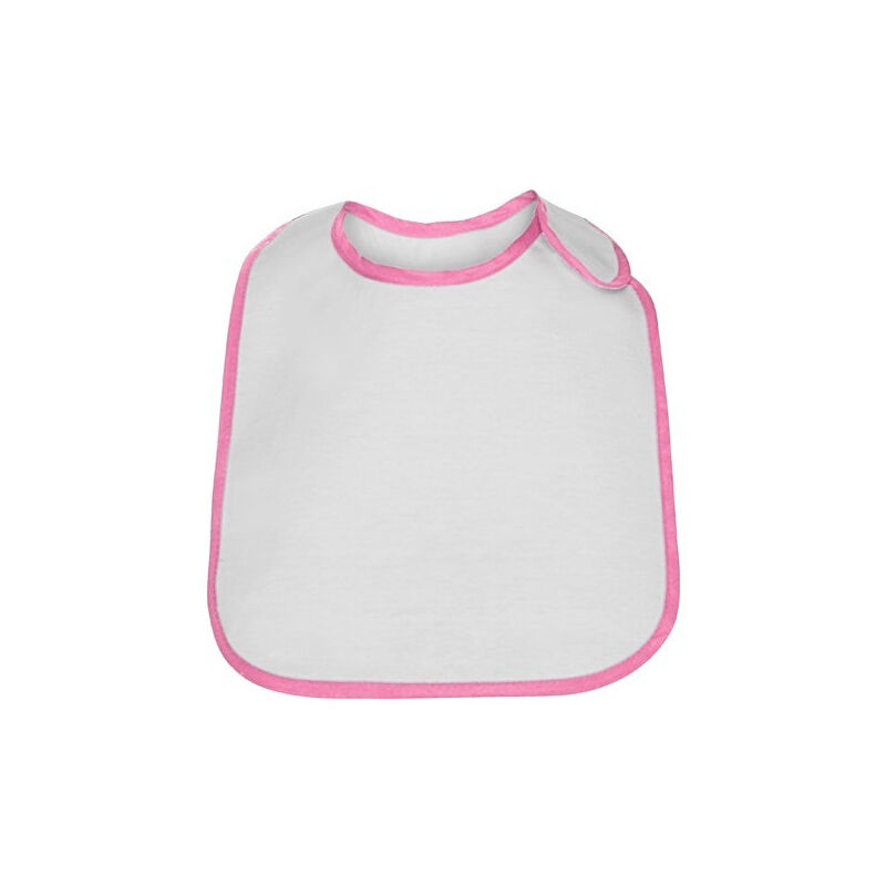 

Roly - Babero viveado. Tejido de algodón DUMMY RB9000 | Rosa Claro - UNICA