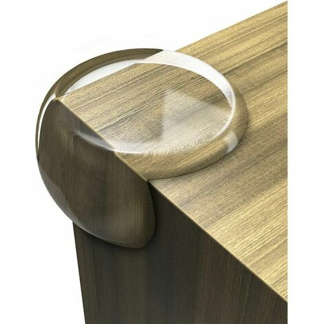Baby corner protector, protection protection - Furniture angle protection and safety bumper - bumper and baby test cushion to cover furniture and edges of the pointed table - clear and transparent - (