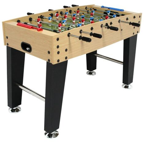 Baby Foot Teenager Deluxe - Table de Baby pour Enfant avec Barres Télescopiques, 122 x 61 x 84 cm