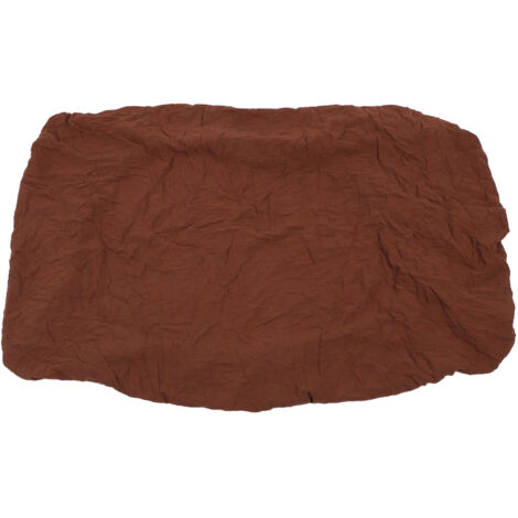 Baby Muslin Crib Sheet Soft Breathable Wrinkle Resistant Skin Friendly Crib Mattress Sheet for Toddler Bed Brown