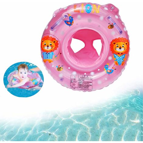 Kinder Ring 76 cm Schwimmring Badesitz Schwimmreifen Wasserspielzeug pink 