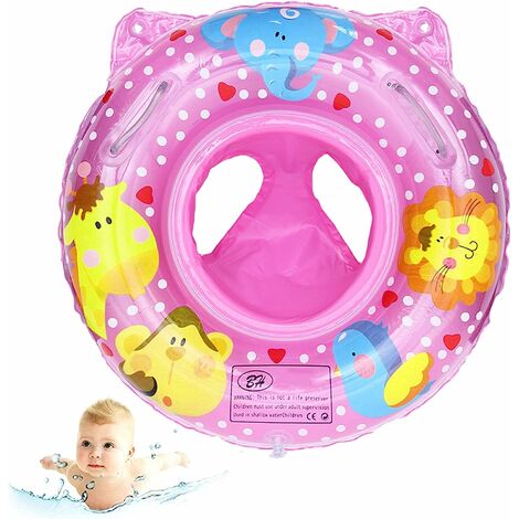 pink Kinder Ring 76 cm Schwimmring Badesitz Schwimmreifen Wasserspielzeug 