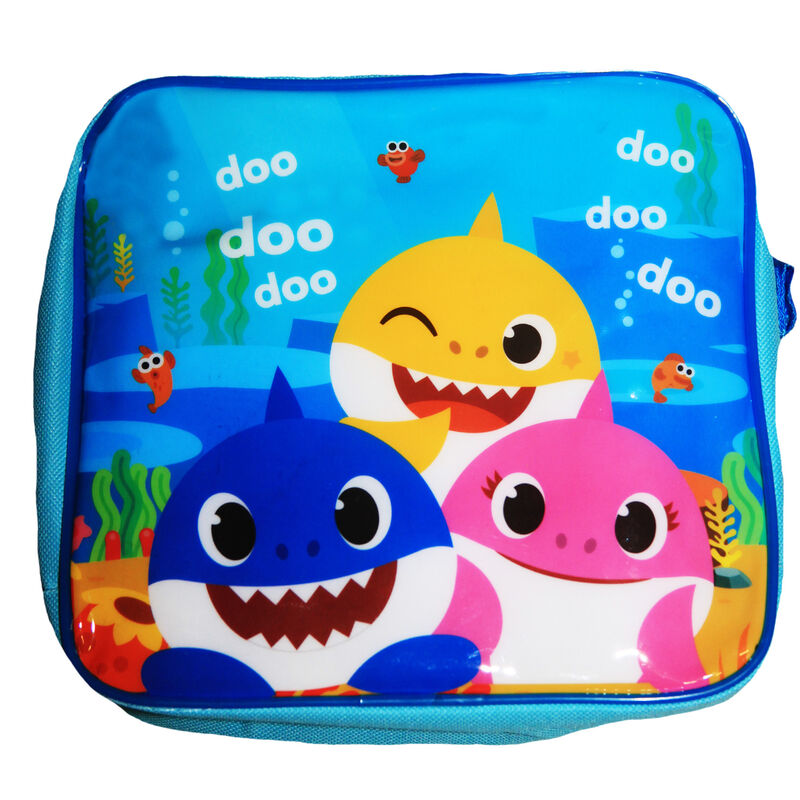 Baby Shark Childrens/Kids Lunch Box Set (3 Pieces) (One Size) (Blue) - Blue