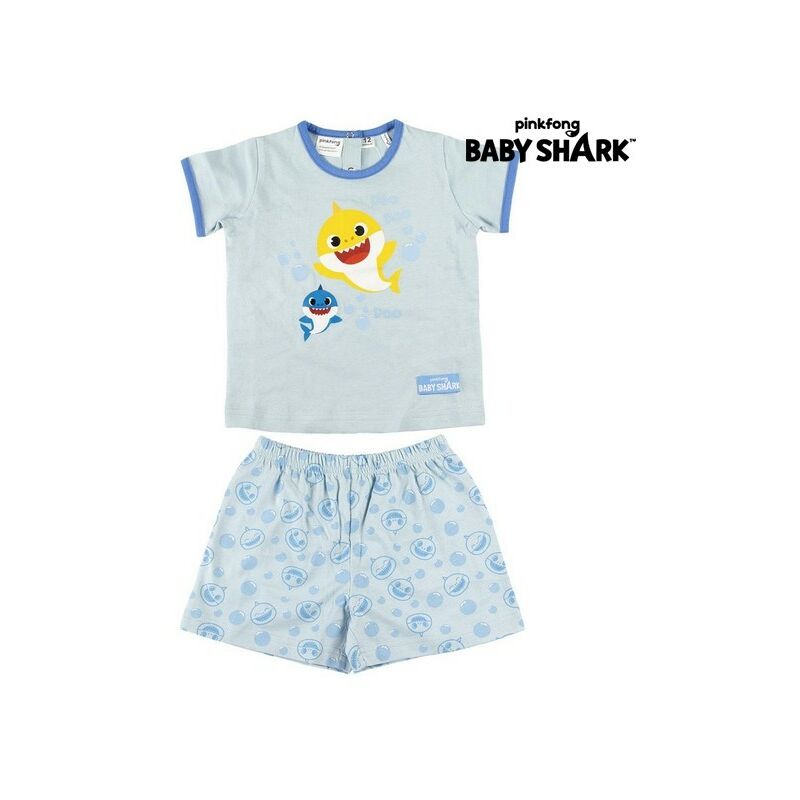 

Pijama Infantil Azul - Baby Shark