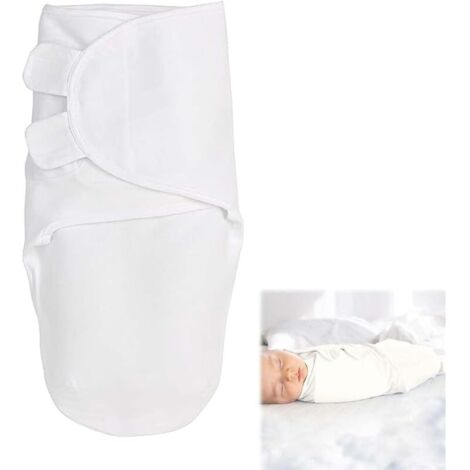 Baby Uni Pucksack, Premier Équipement Du Nouveau-Né, Bandeau Pour Bébés De 0 À 3 Mois, Confort De Sommeil Doux, 100% Coton, Respirant, Aide Au Sommeil