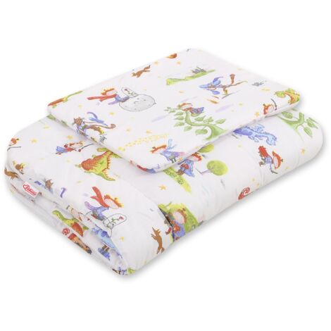 Babybettwäscheset mit Füllung, 2-teilig, 75x100cm NEWBORN - Ritter und Drache