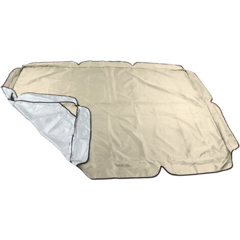Babybettzelt, Ersatz-Babybettzelt mit UV-Schutz, silberbeschichtet, wind- und staubdicht, für den Außenbereich, dunkelgrün