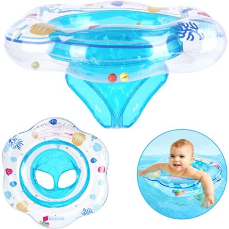 Babyboje, Babyschwimmring, Babyschwimmring schwimmend mit Sitz, Poolschwimmer, geeignet für Babys von 6–36 Monaten