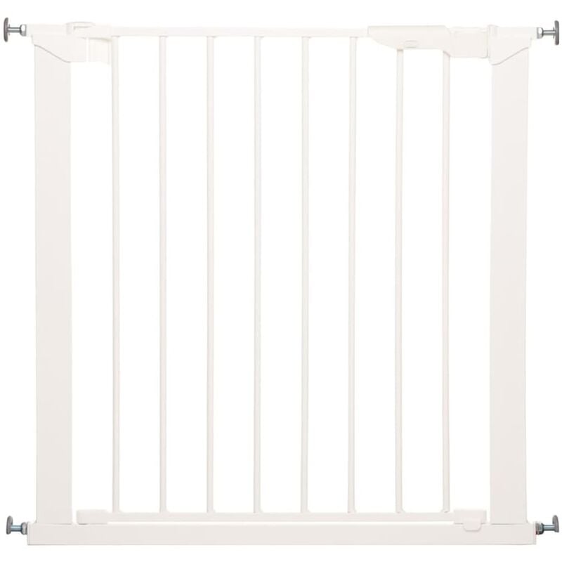 

BabyDan Puerta de Seguridad Metal 73-93 cm Blanco - Blanco