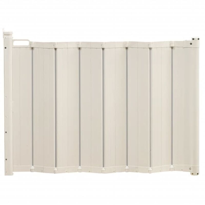 

BabyDan Puerta seguridad retráctil Guard Me plástico blanco 64,5-89 cm - Blanco