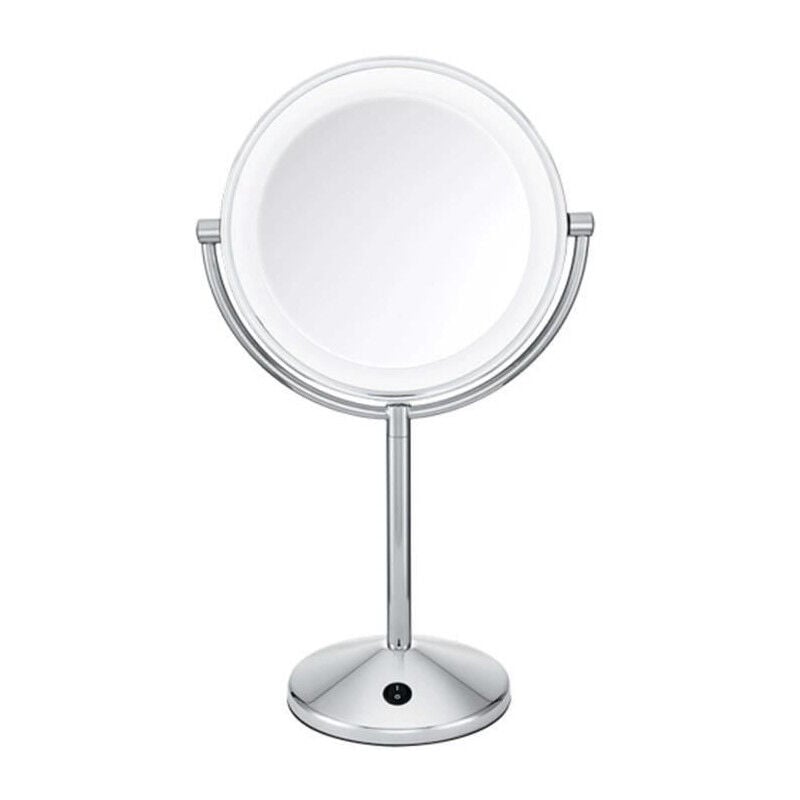 9436E - Miroir grossissant Lighted Makeup - Fini chromé argent - Babyliss