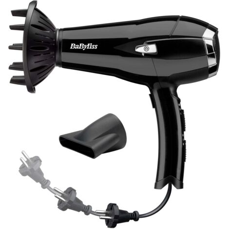 BaByliss D374DE Cord Keeper 2000 Haartrockner mit Kabeleinzug