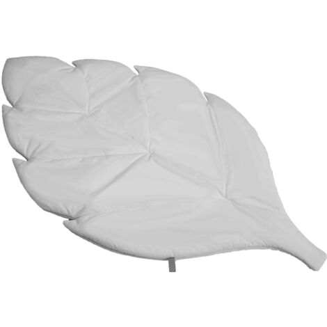 Babymatte Blatt Grau