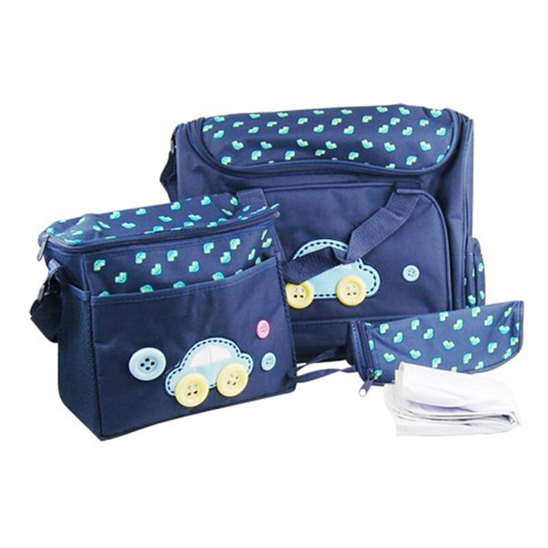 

Babymoov Bolso cambiador Baby Style Star Bolso cambiador Simply Dark Blue Bolso cambiador Care - Argent-blanc