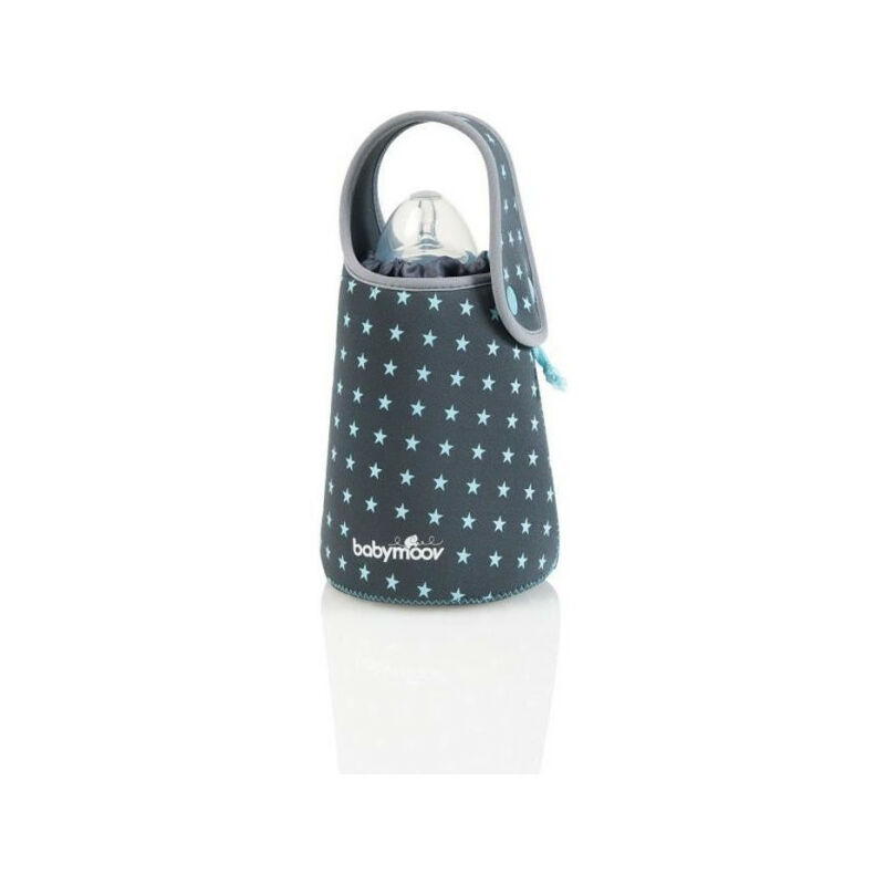 Babymoov Chauffe-biberon autonome, évolutif, housse isotherme, facile a transporter, gris