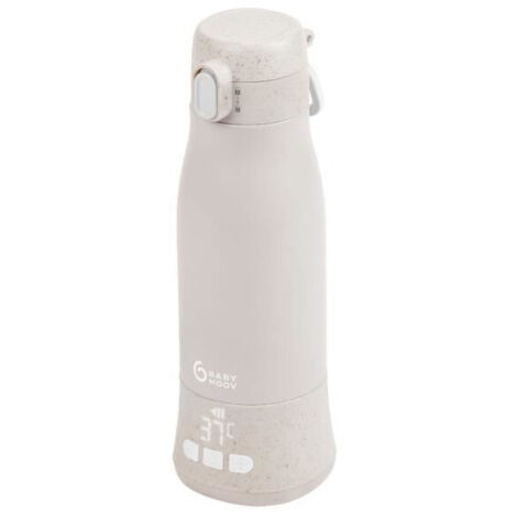 BABYMOOV Chauffe-biberon normade Moov & Feed, 340ml, minéral beige