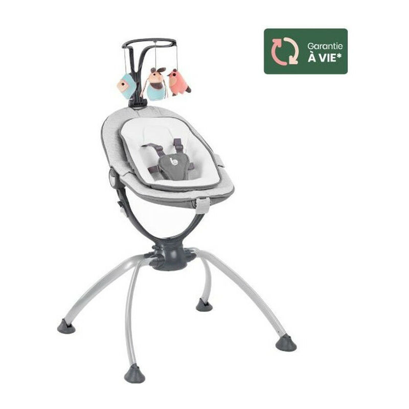 Babymoov Transat en hauteur pliable Swoon Up Graphik, avec systeme de rotation 360?