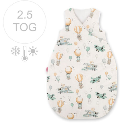 Babyschlafsack, Ganzjahresschlafsack, isoliert, 75 cm - Sky Adventure