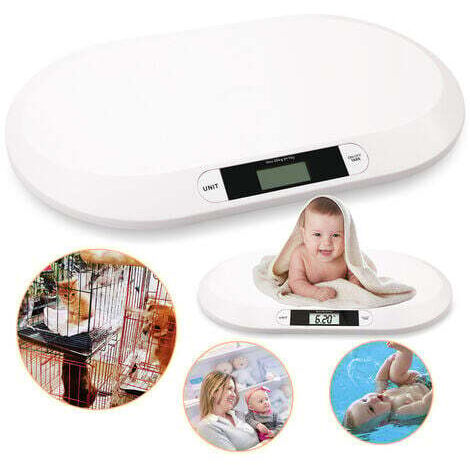 Babywaage Kind bis 20 kg Digitale Babywaage mit elektronischem Wiegen