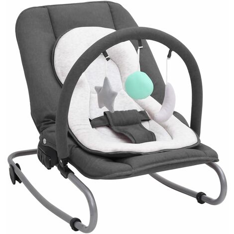 Babywippe Anthrazit Stahl