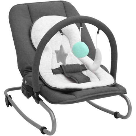 Babywippe Anthrazit Stahl
