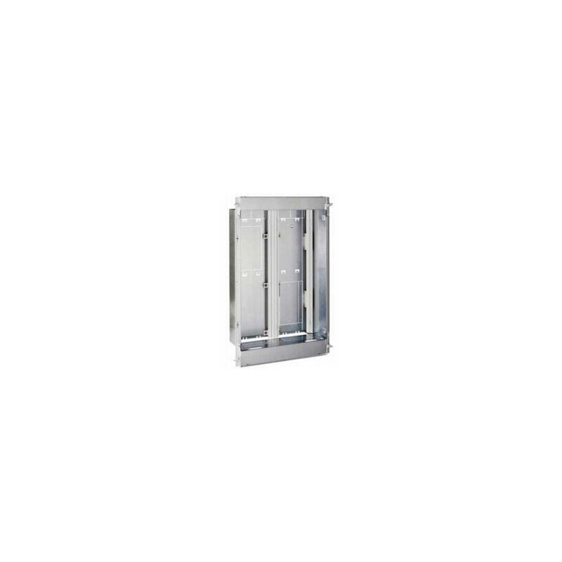 Legrand - Bac d'encastrement métal + cadre 2 travées - pour coffret 1 x 3 rangées - 13 modules - 401448