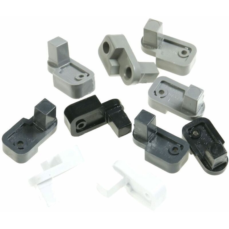 Lot de 10 Manchons protecteur de porte côté gauche (481010632826) Réfrigérateur, congélateur ariston hotpoint, bauknecht, ignis, ikea whirlpool,