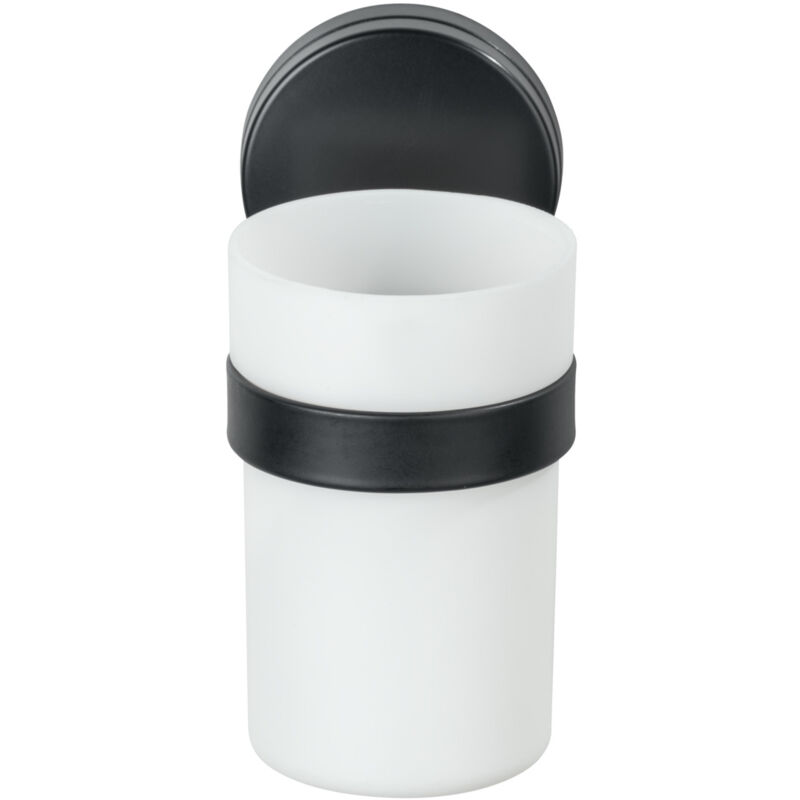 Wenko - Porte Brosse à Dent mural, Pavia Noir