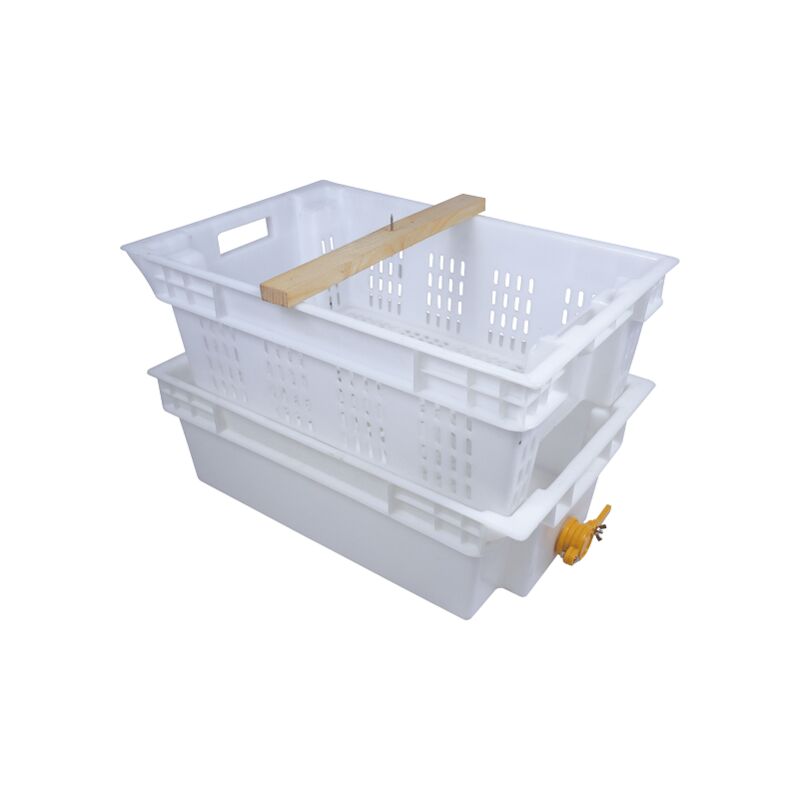 Icko - Bac à désoperculer plastique pour récupérer le miel