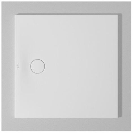 Bac à douche DU Tempano. carré 900x900mm. blanc