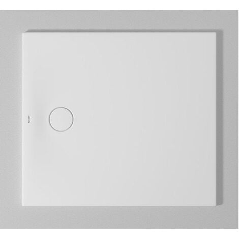 Bac à douche DU Tempano. rectangle 1000x900mm. Blanc. Antidérapant