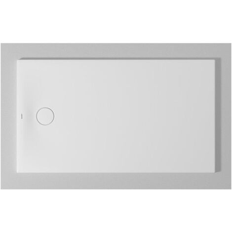 Bac à douche DU Tempano. rectangle 1400x800mm. blanc