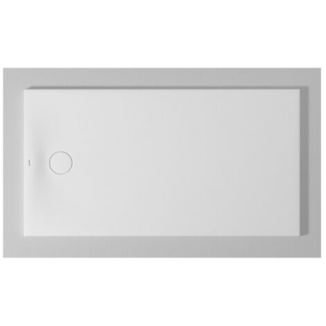 Bac à douche DU Tempano. rectangle 1500x800mm. blanc