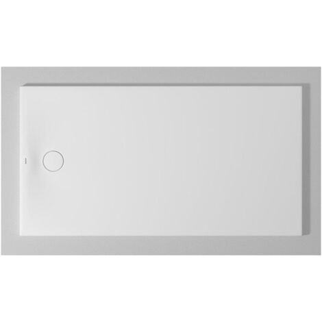 Bac à douche DU Tempano. rectangle 1700x900mm. blanc