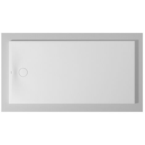 Bac à douche DU Tempano. rectangle 1800x900mm. blanc