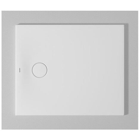 Bac à douche DU Tempano. rectangle 900x750mm. blanc