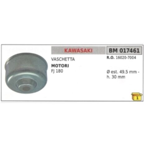 Bac à eau KAWASAKI motobineuse FJ 180 Ø extérieur 49.5 mm hauteur 30 mm 16020-7004