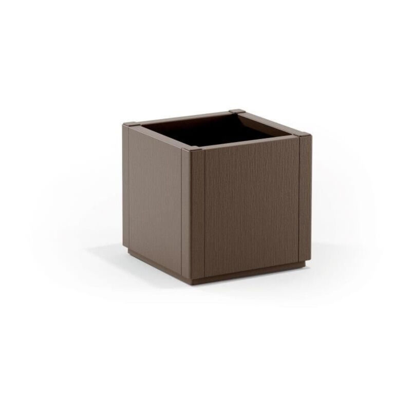 Bac a fleur - ethica - Taupe - Carré - 38 l Stefanplast