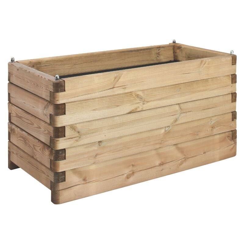 Bac à fleurs rectangulaire olea s