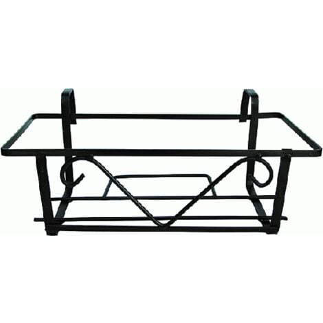 INFERRAMENTA bac A fleurs 40 cm en fer pour jardiniA res balcon et balcon pots plantes